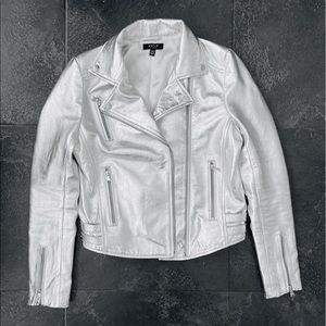 Leather Moto Jacket DSTLD